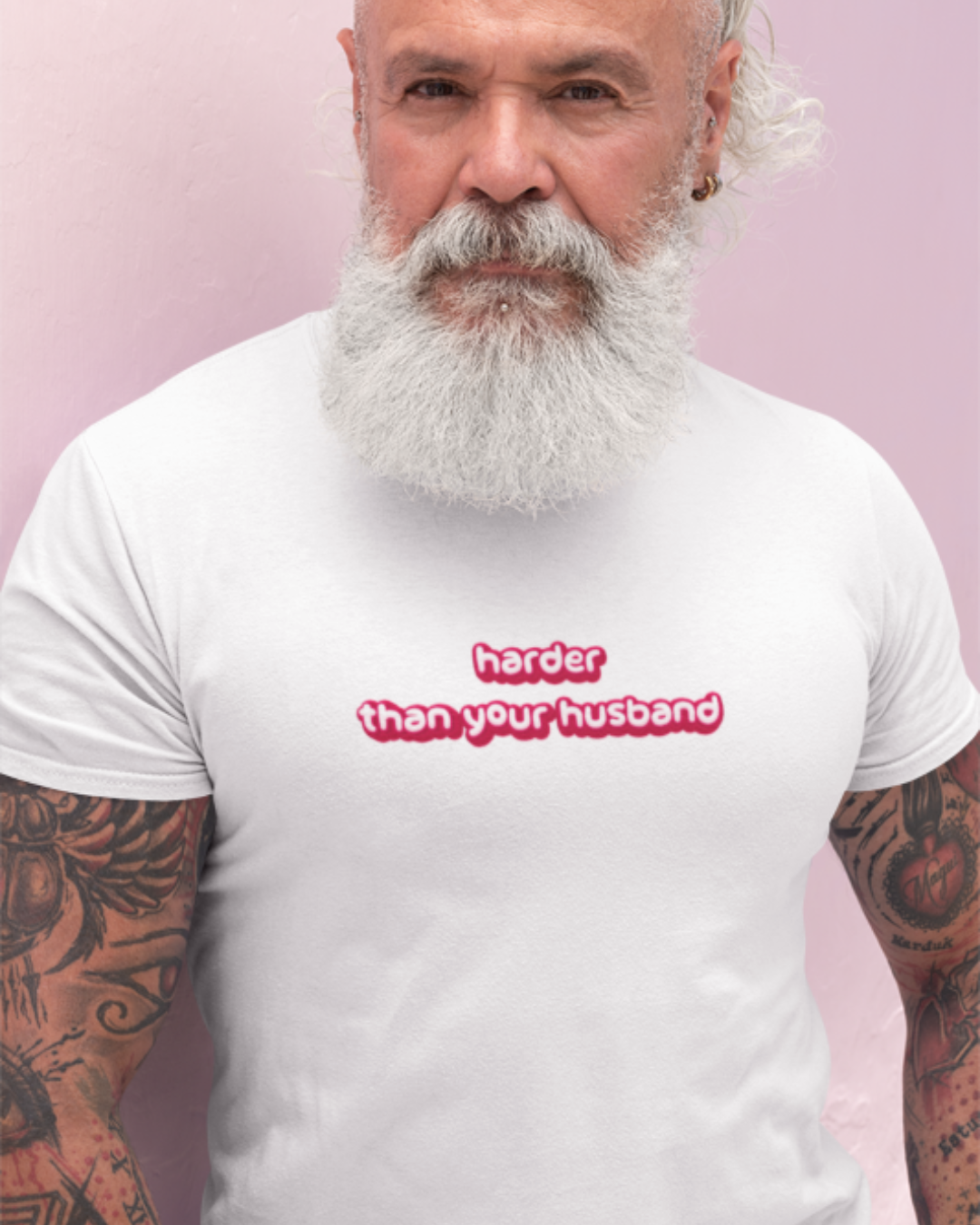 Harder Than Your Husband unisex cotton t-shirt