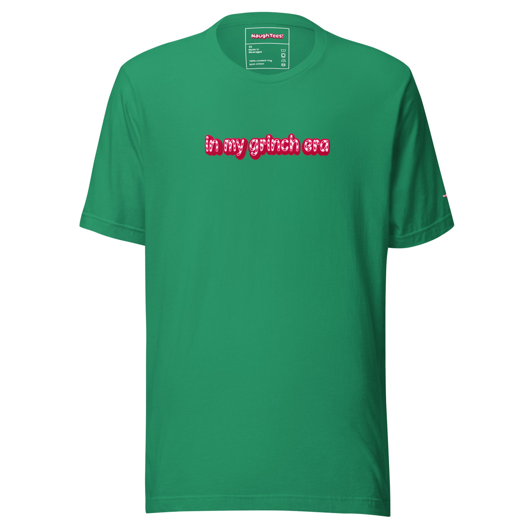 In My Grinch Era xmas cotton unisex t-shirt